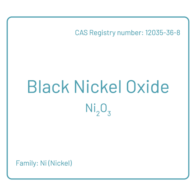 Black Nickel Oxide Manufacturer